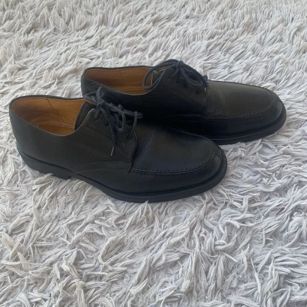 Sandro Moscoloni 3060 Men's Size 11 Dress Shoes Black‎ Leather Sheepskin Comfort
